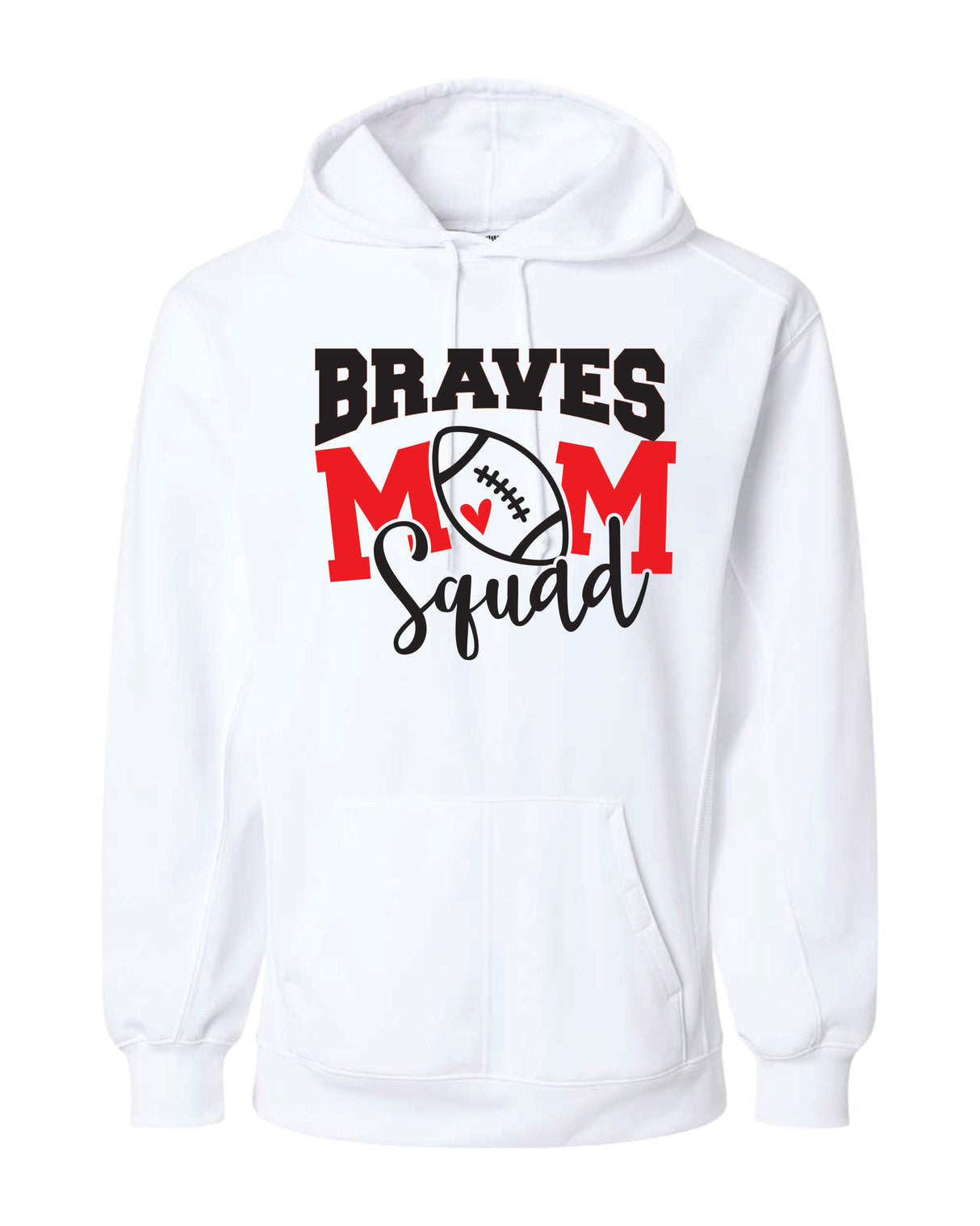 Mechanicsville Braves Badger Dri-fit Hoodie WOMEN - FOOTBALL MOM SQUAD