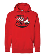 Load image into Gallery viewer, Mechanicsville Braves Badger Dri-fit Hoodie CHEER-YOUTH
