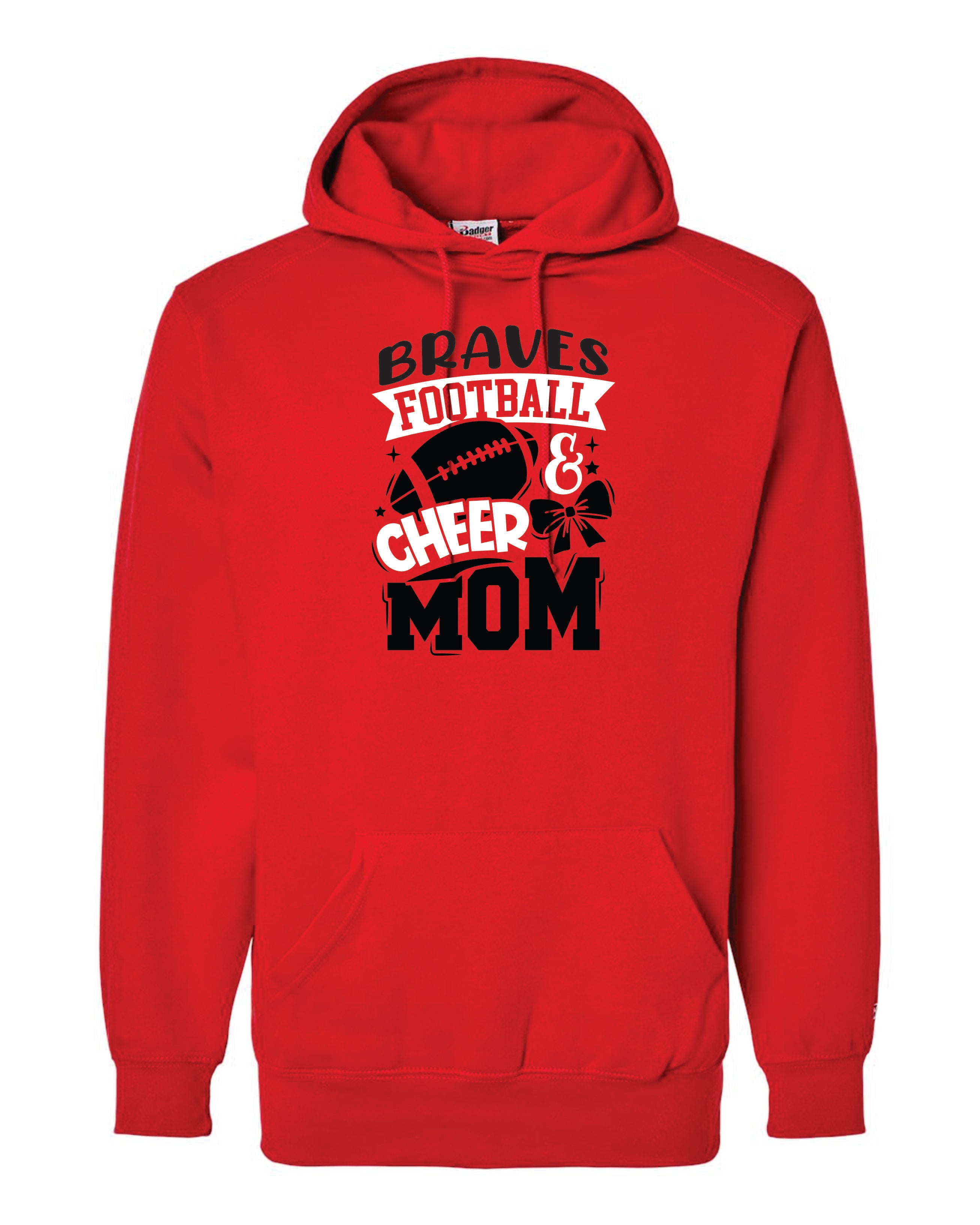 Mechanicsville Braves Badger Dri-fit Hoodie Football and Cheer Mom-WOMEN