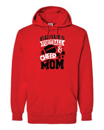 Load image into Gallery viewer, Mechanicsville Braves Badger Dri-fit Hoodie Football and Cheer Mom-WOMEN
