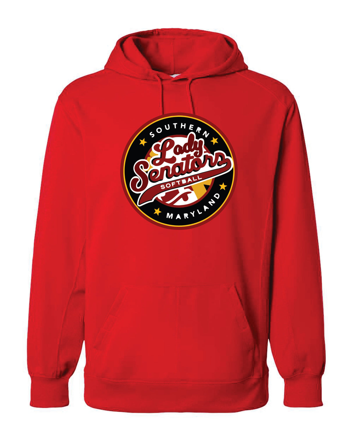 Senators Softball Badger Dri-Fit Hoodie Lady Senators Logo_WOMEN