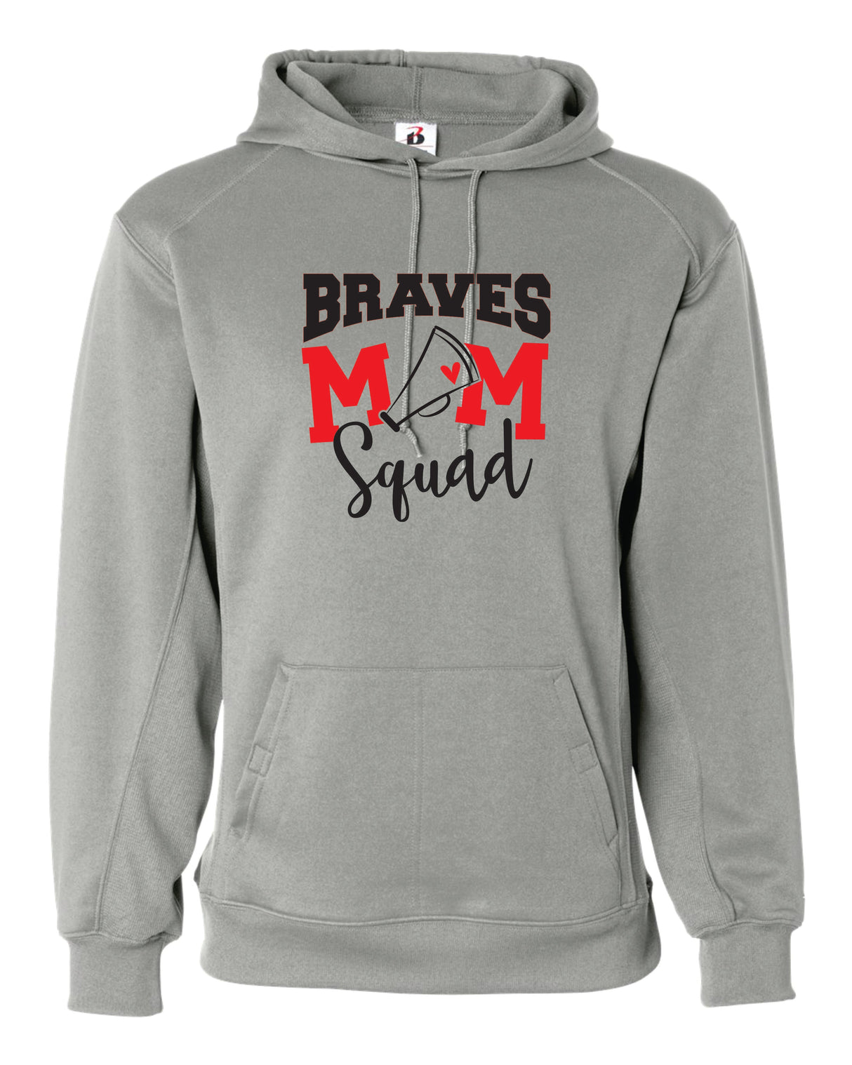 Mechanicsville Braves Badger Dri-fit Hoodie WOMEN - CHEER MOM SQUAD