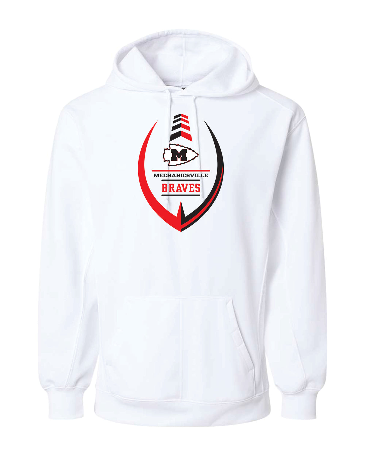 Mechanicsville Braves Badger Dri-fit Hoodie