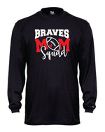 Load image into Gallery viewer, Mechanicsville Braves Long Sleeve Badger Dri Fit WOMEN Shirt-FOOTBALL MOM SQUAD
