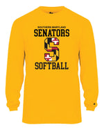Load image into Gallery viewer, Senators Softball Long Sleeve Dri-Fit Shirt - YOUTH
