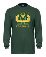 Great Mills Football Long Sleeve Badger Dri Fit Shirt - WOMEN