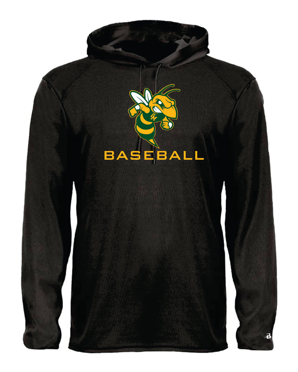 Great Mills Baseball Long Sleeve Badger  Hooded Dri Fit Shirt