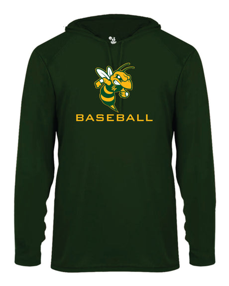 Great Mills Baseball Long Sleeve Badger  Hooded Dri Fit Shirt