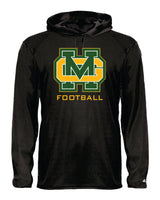 Great Mills Football Long Sleeve Badger Hooded Dri Fit Shirt