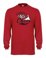 Load image into Gallery viewer, Mechanicsville Braves Long Sleeve Badger Dri Fit Shirt YOUTH-CHEER
