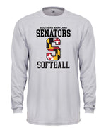 Load image into Gallery viewer, Senators Softball Long Sleeve Dri-Fit Shirt - Women
