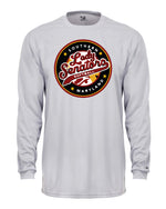 Load image into Gallery viewer, Senators Softball Long Sleeve Dri-Fit Shirt Lady Senators Logo YOUTH
