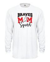 Mechanicsville Braves Long Sleeve Badger Dri Fit Shirt-CHEER MOM SQUAD