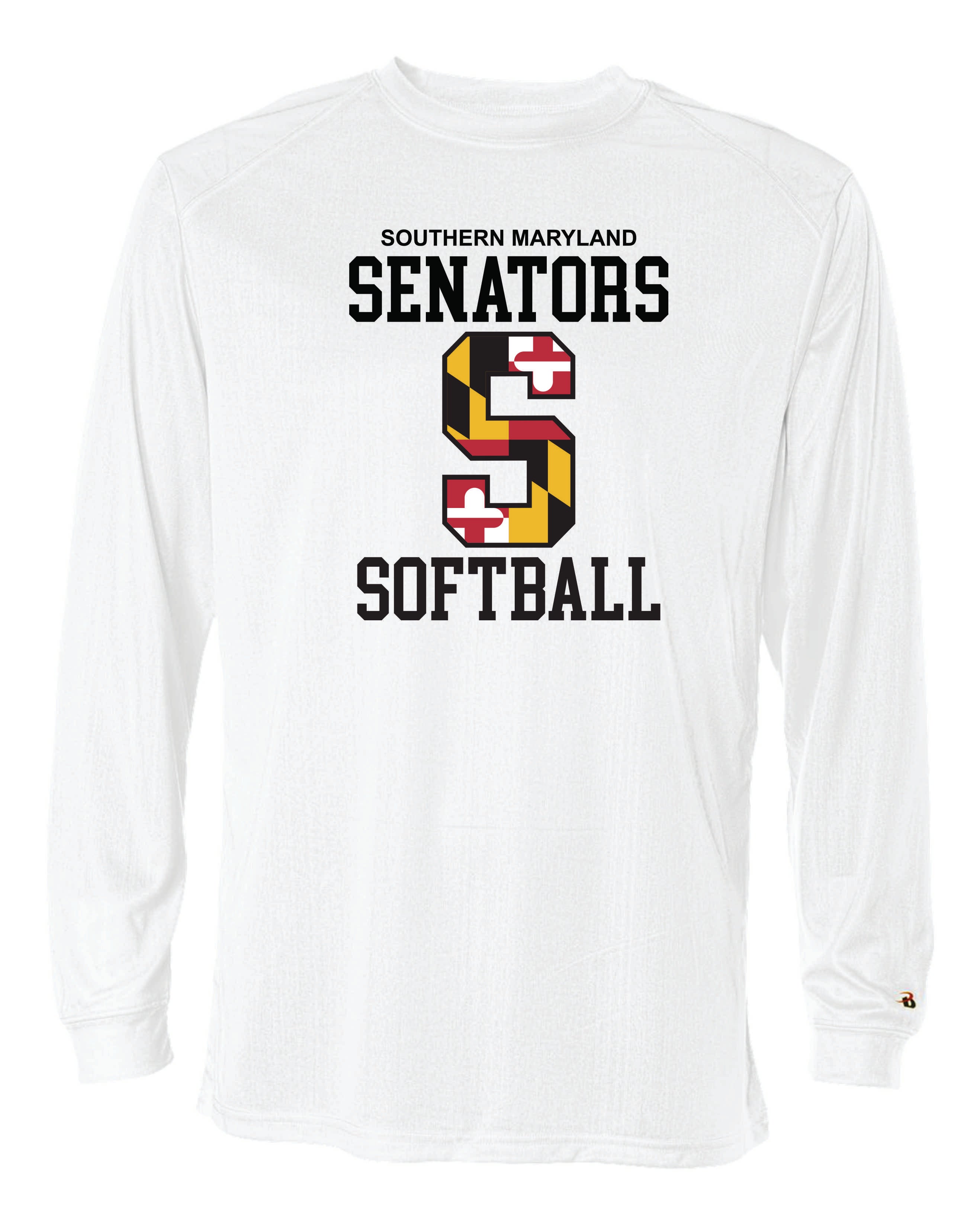 Senators Softball Long Sleeve Dri-Fit Shirt - Women