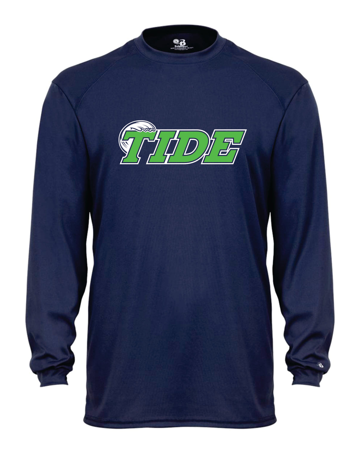 TIDE Long Sleeve Badger Dri Fit Shirt ADULT