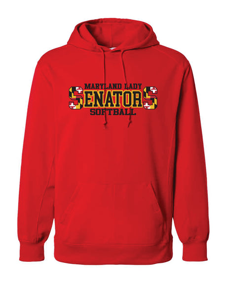 Senators Softball Badger Dri-Fit Hoodie Double S Logo-Adult