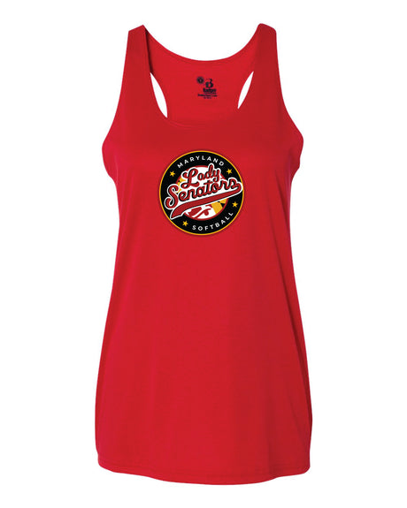 Lady Senators Badger Dri Fit Racer Back Tank WOMEN
