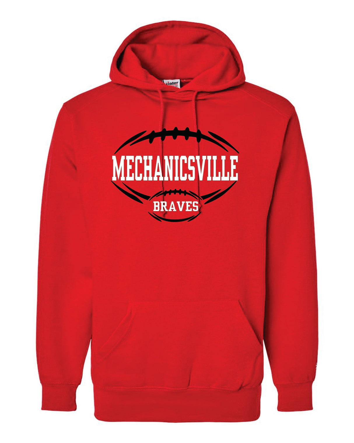 Mechanicsville Braves Badger Dri-fit Hoodie-YOUTH