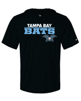 Tampa Bay Bats Braves Badger SS hooded shirt