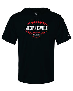 Mechanicsville Braves Badger SS hooded shirt