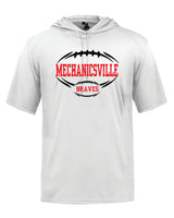 Mechanicsville Braves Badger SS hooded shirt-YOUTH