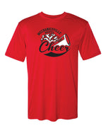 Load image into Gallery viewer, Mechanicsville Braves Short Sleeve Badger Dri Fit T shirt Girls-CHEER
