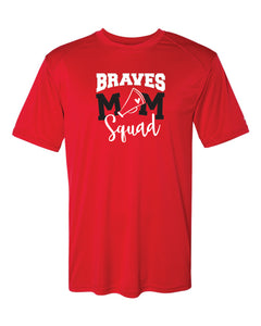 Mechanicsville Braves Badger SS shirt-CHEER MOM SQUAD