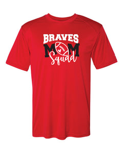 Mechanicsville Braves Badger SS  WOMEN shirt-FOOTBALL MOM SQUAD
