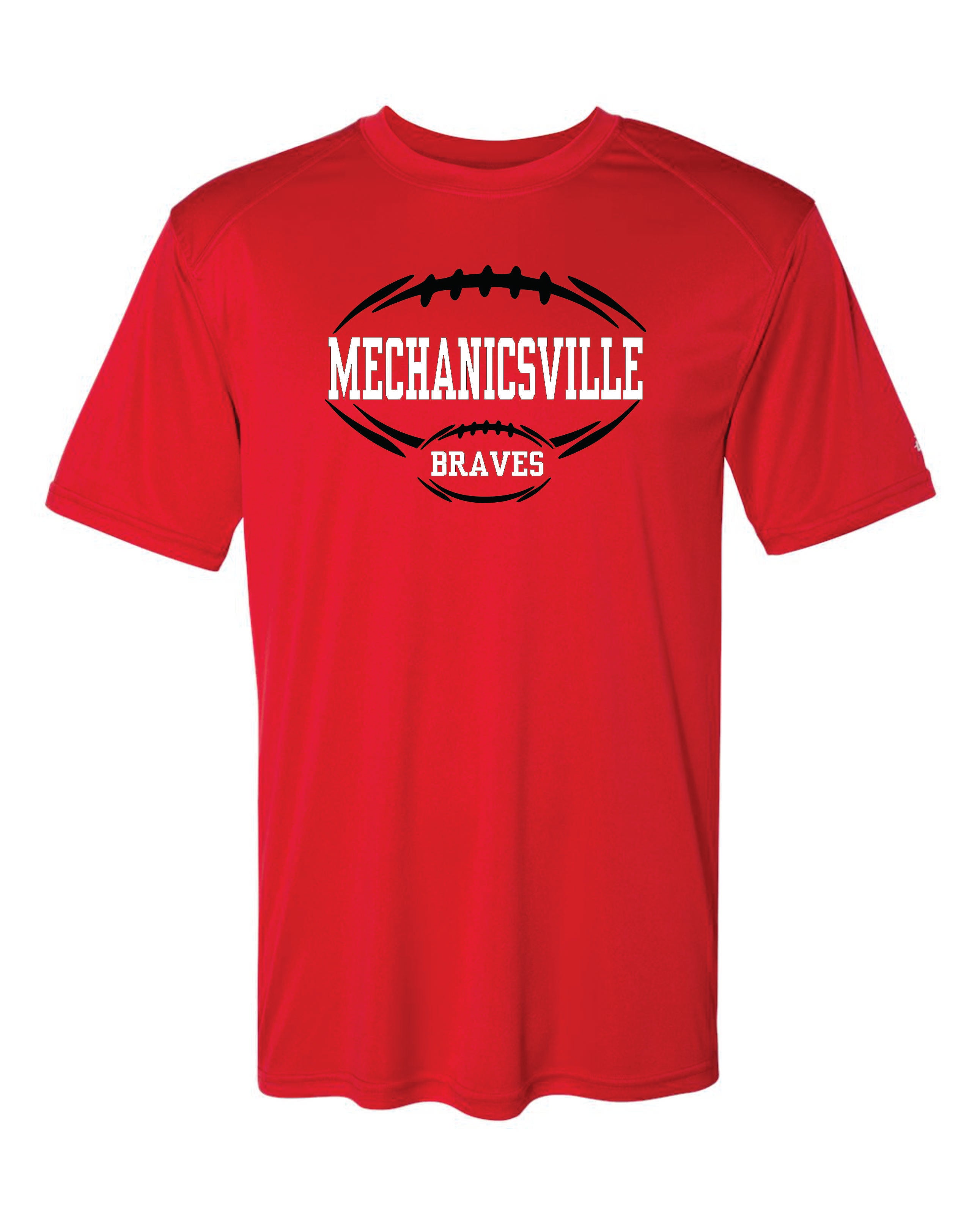 Mechanicsville Braves Short Sleeve Badger Dri Fit T shirt - YOUTH