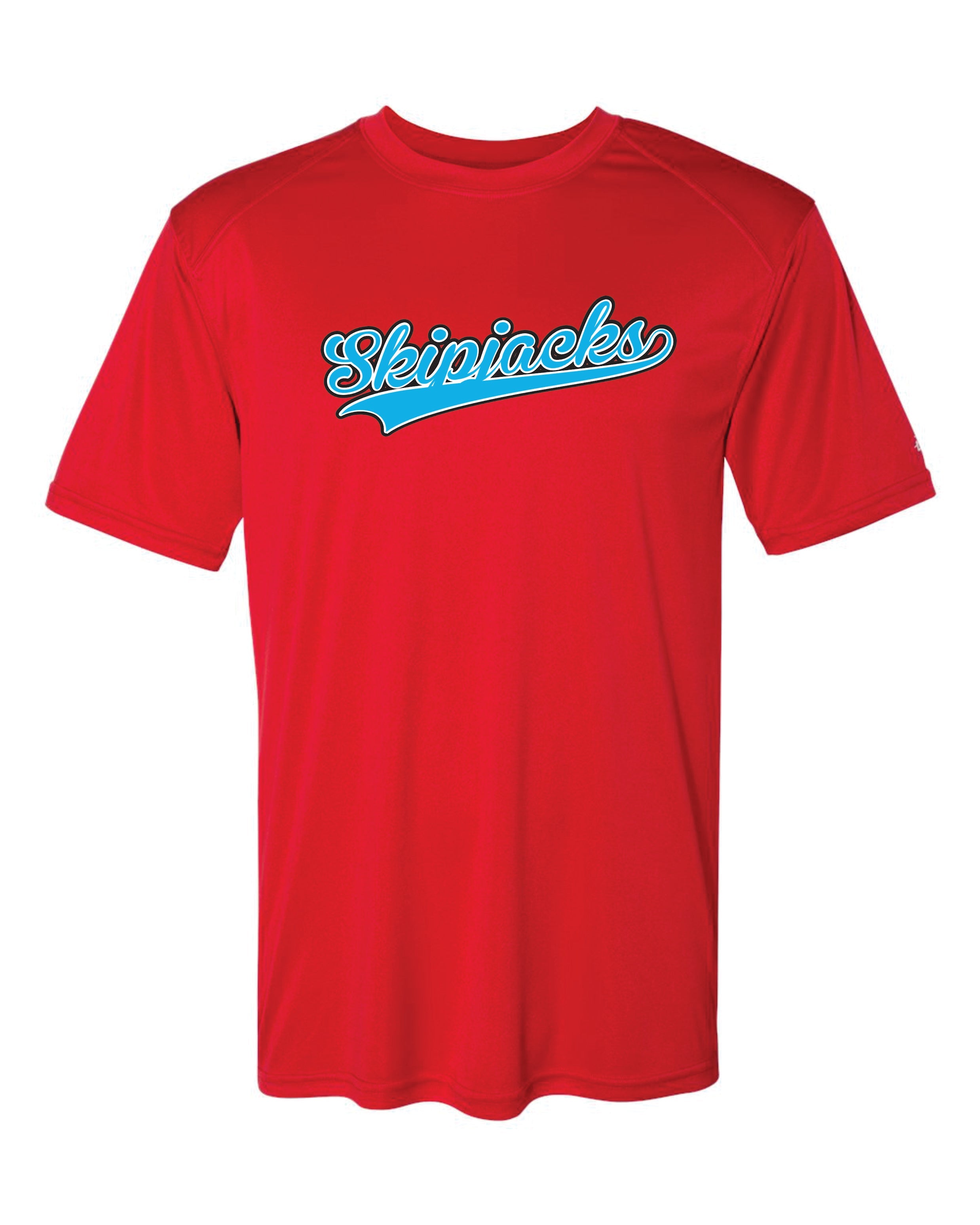 Skipjacks Baseball Short Sleeve Badger Dri Fit T shirt-WOMEN