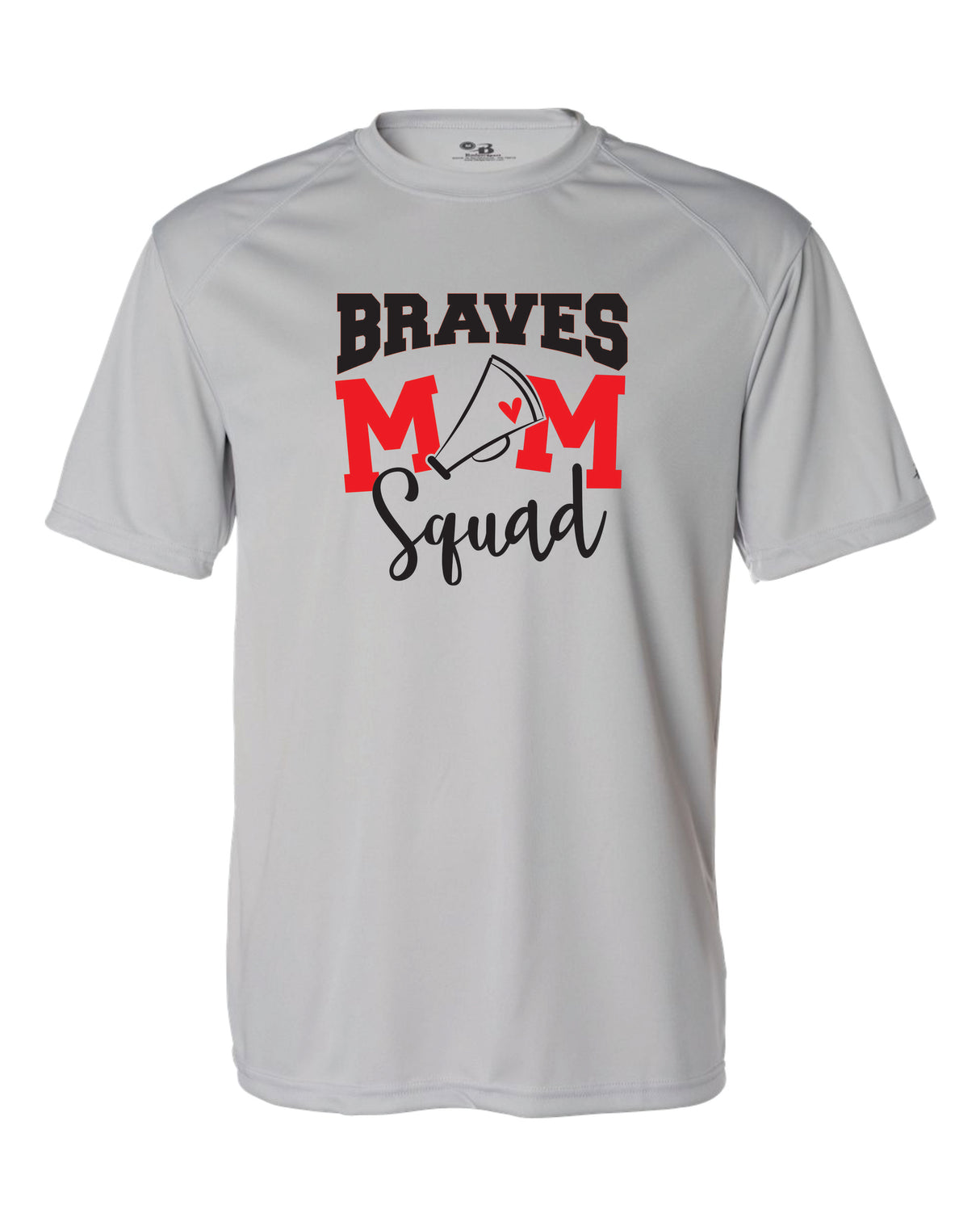 Mechanicsville Braves Short Sleeve Badger Dri Fit T shirt WOMEN - CHEER MOM SQUAD