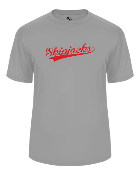 Skipjacks Baseball Short Sleeve Badger Dri Fit T shirt