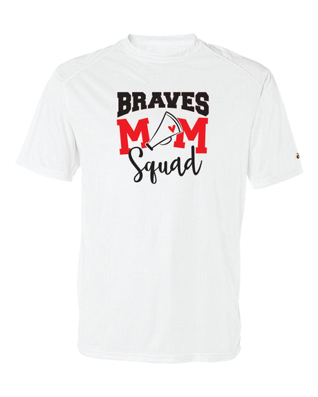 Mechanicsville Braves Badger SS shirt-CHEER MOM SQUAD