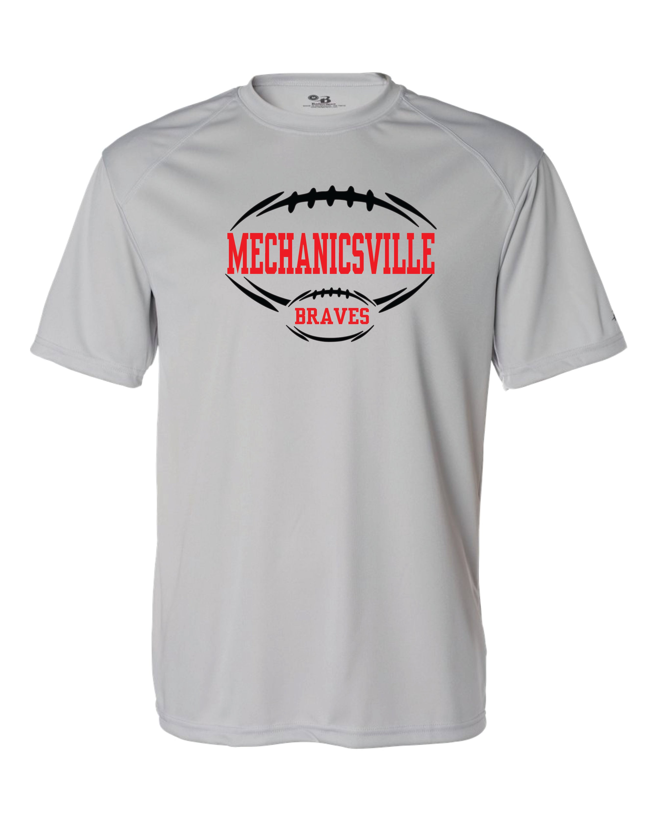 Mechanicsville Braves Short Sleeve Badger Dri Fit T shirt
