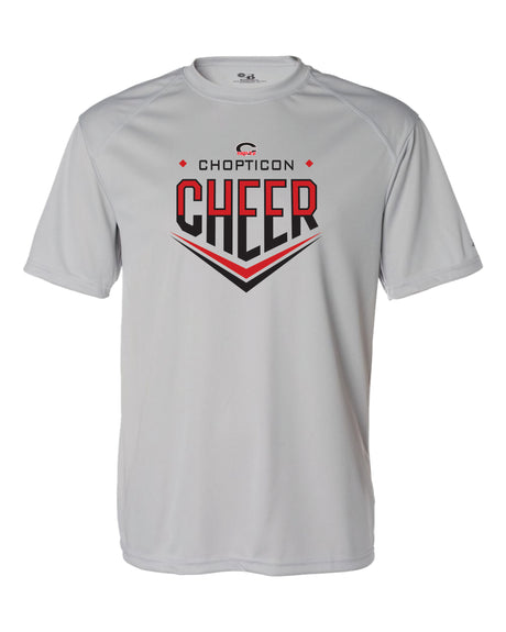 Chopticon Braves Cheer Short Sleeve Badger Dri Fit T shirt Chopticon Cheer