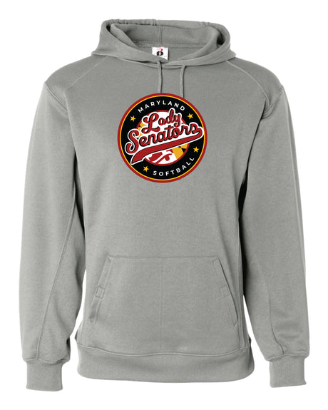 Senators Softball Badger Dri-Fit Hoodie Circle Logo-Adult