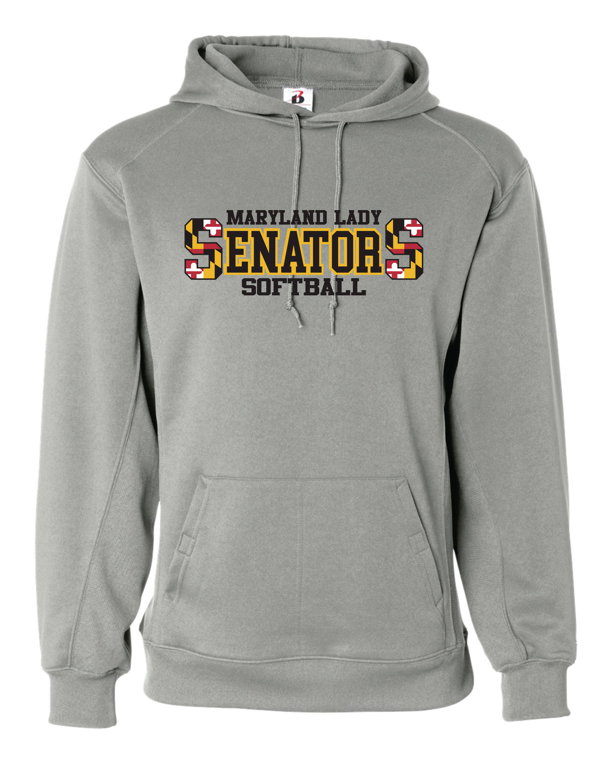 Senators Softball Badger Dri-Fit Hoodie Double S Logo-Adult