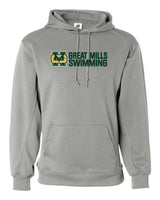 Great Mills Swimming Badger Dri-fit Hoodie