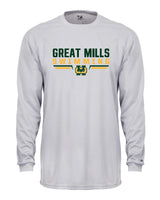 Great Mills Swimming Long Sleeve Badger Dri Fit Shirt