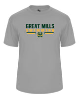 Great Mills Swimming Short Sleeve Badger Dri Fit T shirt