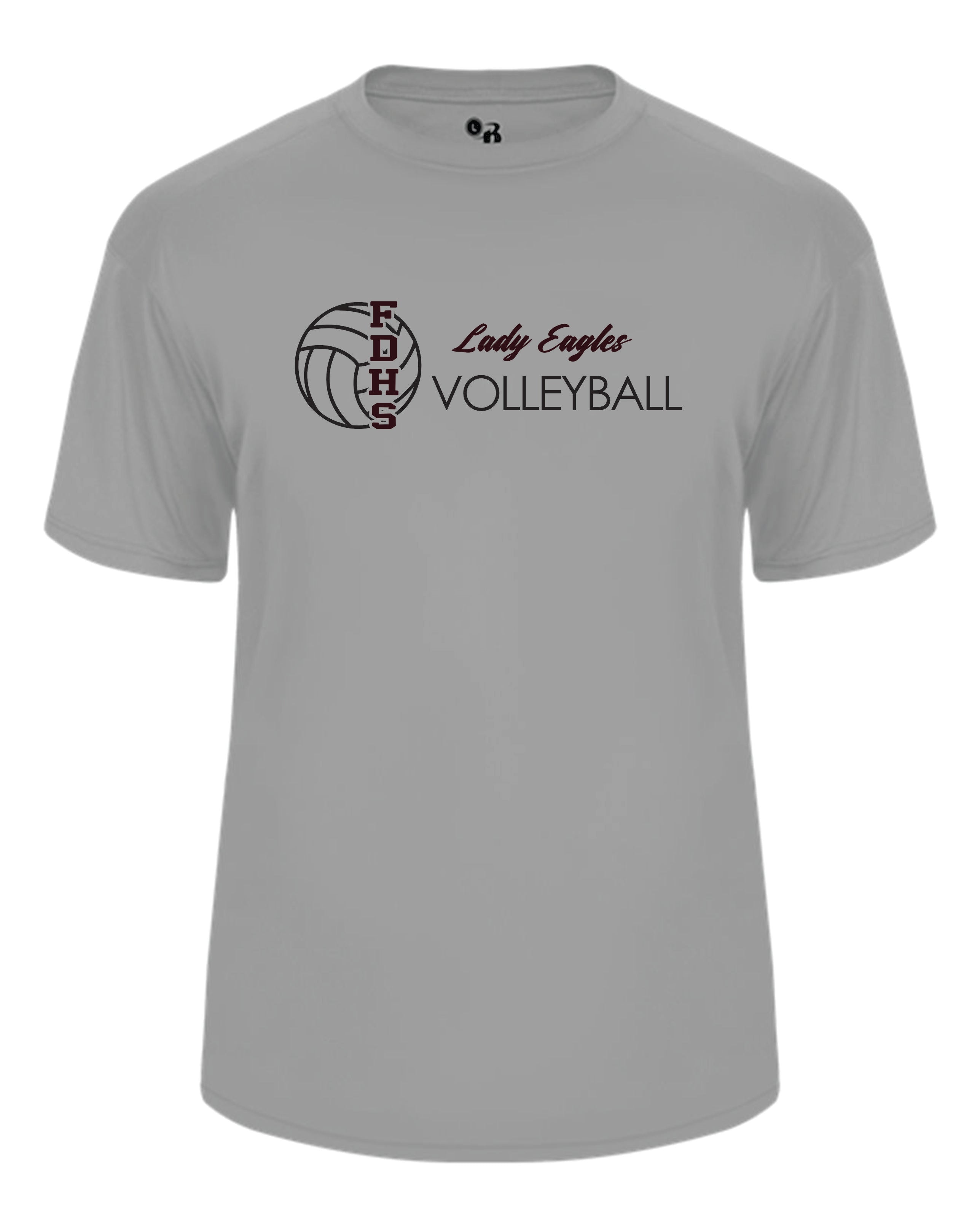 Douglass Volleyball Short Sleeve Badger Dri Fit T shirt-Women
