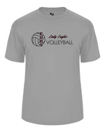 Load image into Gallery viewer, Douglass Volleyball Short Sleeve Badger Dri Fit T shirt-Women V NECK
