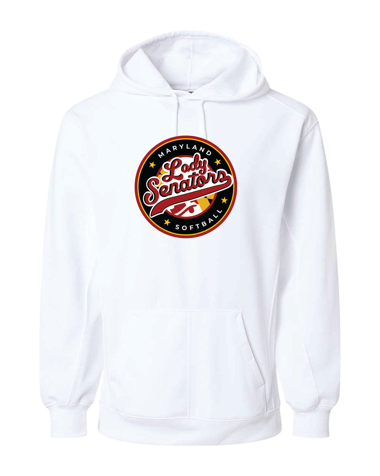 Senators Softball Badger Dri-Fit Hoodie Circle Logo Youth