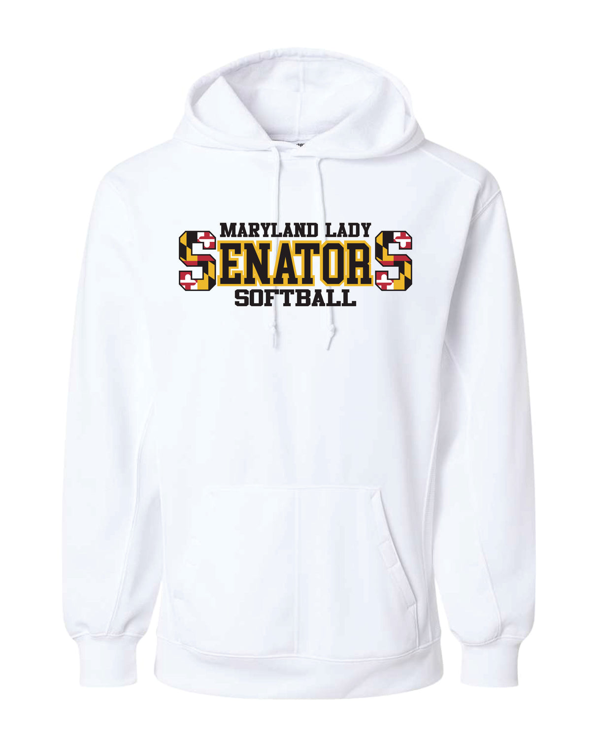 Senators Softball Badger Dri-Fit Hoodie Double S Logo-Adult