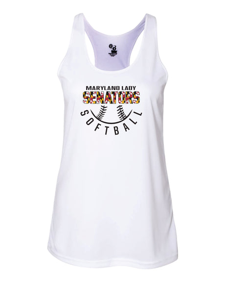 Lady Senators Badger Dri Fit Racer Back Tank WOMEN