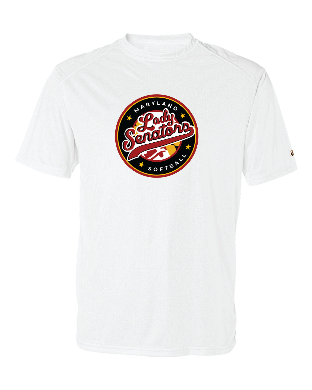 Lady Senators Circle Design Logo Short Sleeve Dri-Fit Shirt