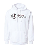 Load image into Gallery viewer, Douglass Volleyball Badger Dri-fit Hoodie
