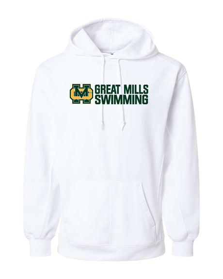 Great Mills Swimming Badger Dri-fit Hoodie