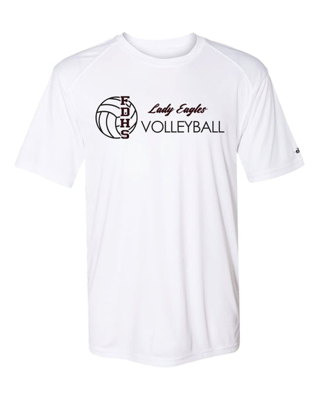 Douglass Volleyball Short Sleeve Badger Dri Fit T shirt-Women