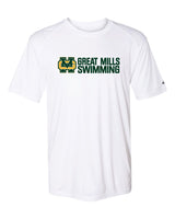 Great Mills Swimming Short Sleeve Badger Dri Fit T shirt